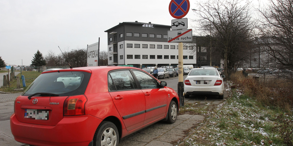 Parkingowy koszmar przed szpitalem