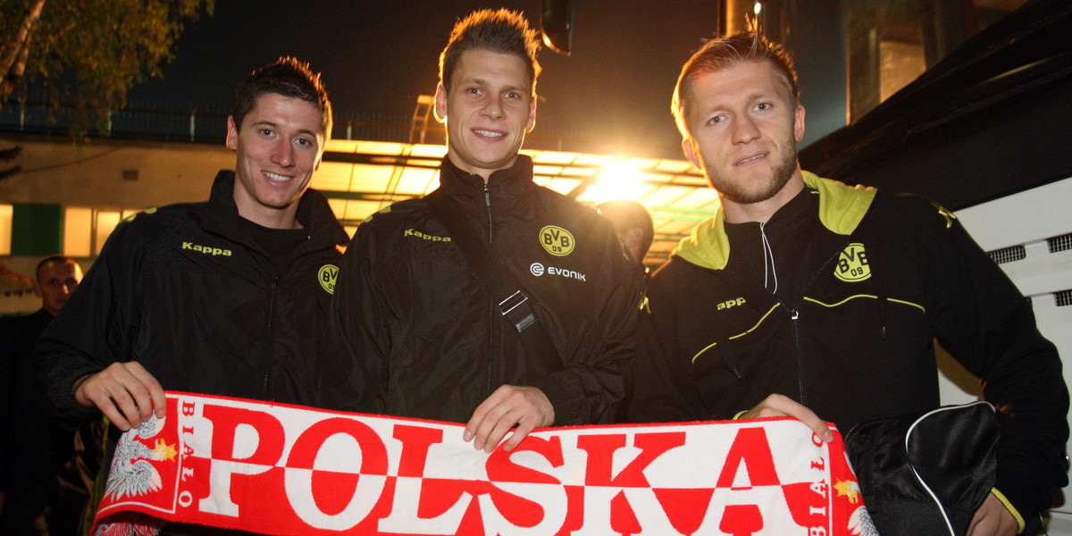 Robert Lewandowski Łukasz Piszczek Jakub Błaszczykowski