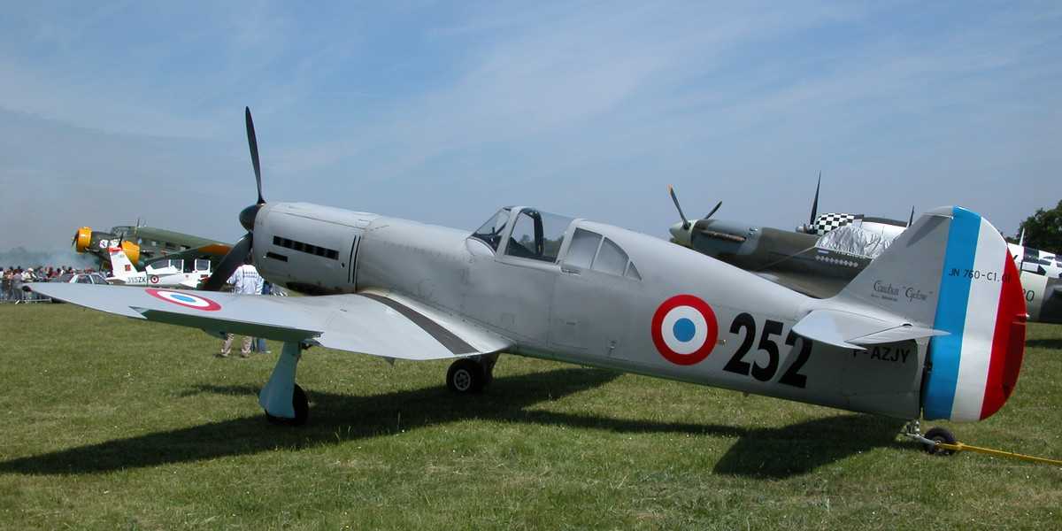 Caudron Renault CR. 714 Cyclone samolot myśliwiec