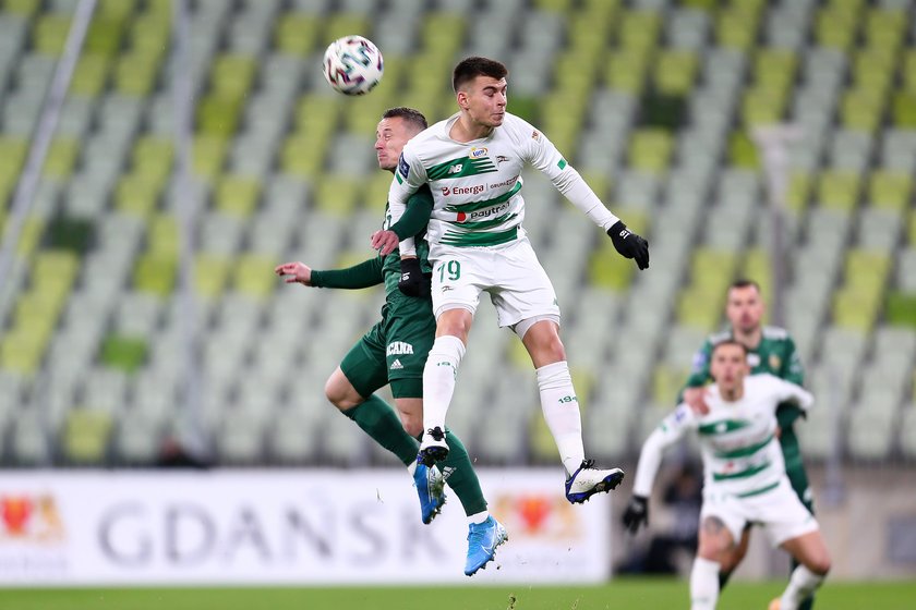 20.11.2020 LECHIA GDANSK - SLASK WROCLAW PKO BANK POLSKI EKSTRAKLASA PILKA NOZNA