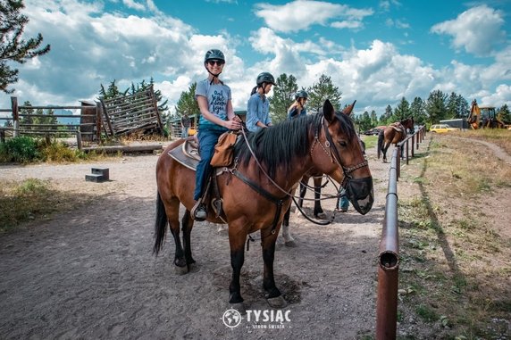 Grand Teton - jazda konna. fot. Tysiąc Stron Świata