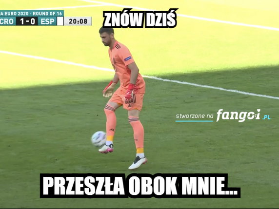 Memy po meczu Chorwacja - Hiszpania na Euro 2020