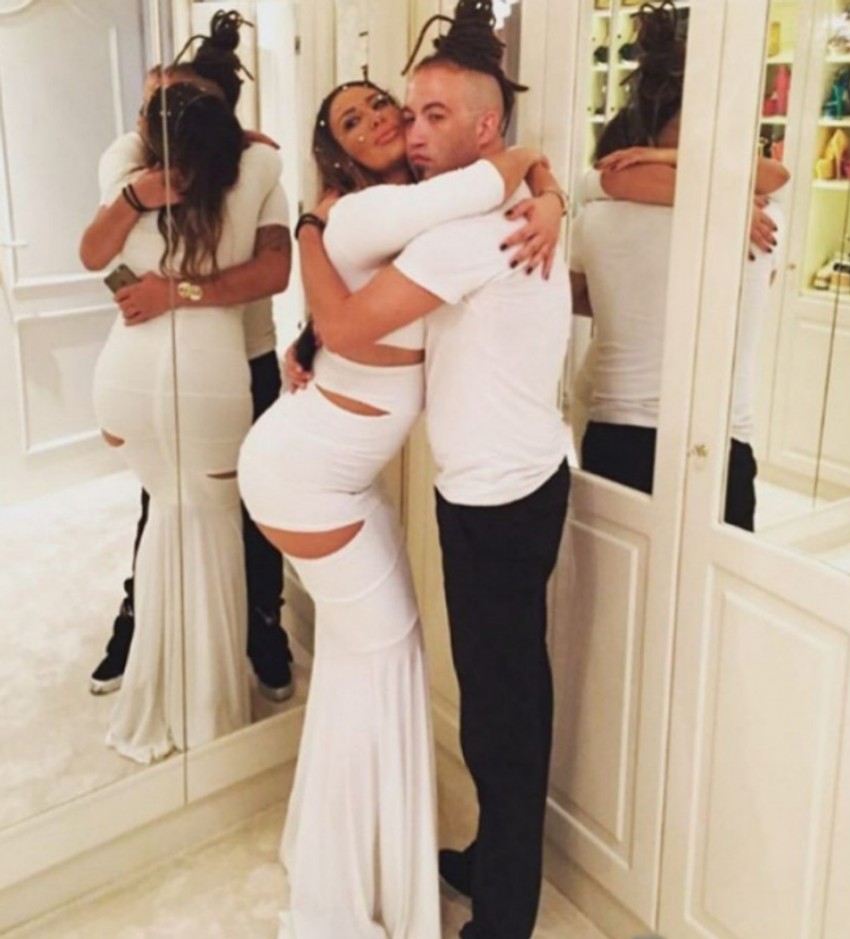 Ana Nikolić i Rasta na venčanju