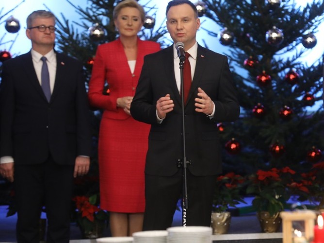 Agata Kornhauser-Duda i Andrzej Duda