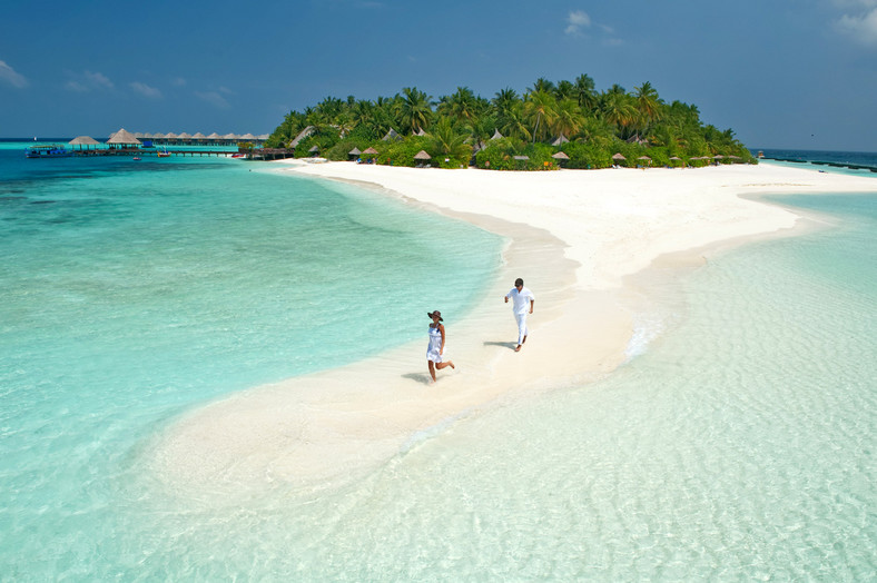 Malediwy, South Nilandhe, Vilu Reef Beach 