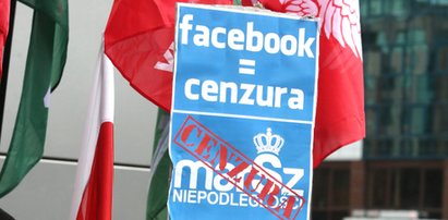 Minister pogrozi palcem Facebookowi?