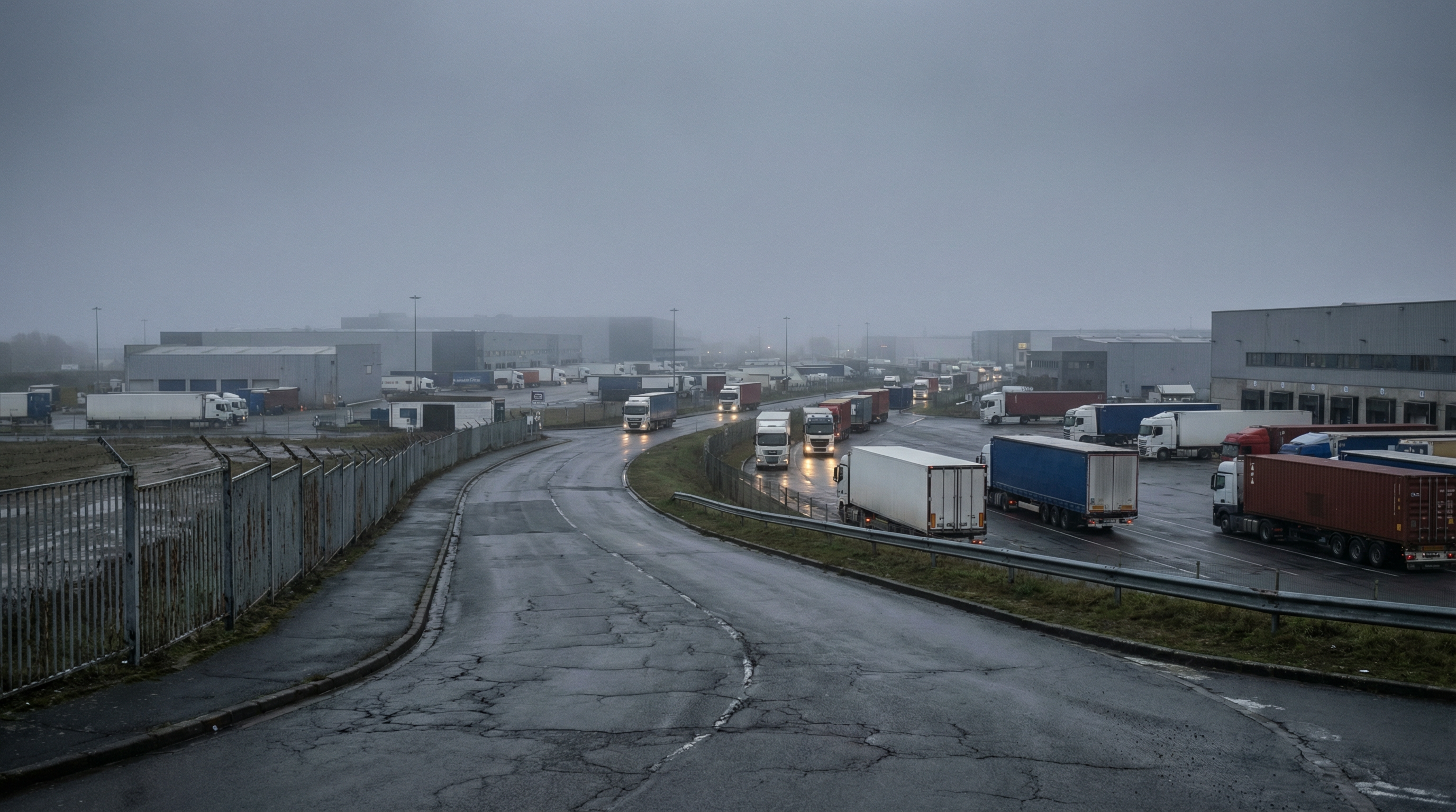 Près de Calais : un migrant meurt écrasé après une chute d'un camion