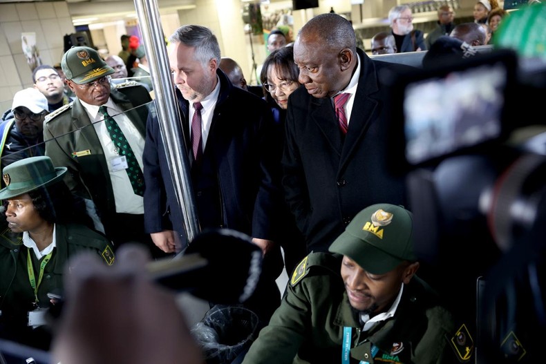 President Cyril Ramaphosa launched the system on Wednesday, August 12, at OR Tambo International Airport