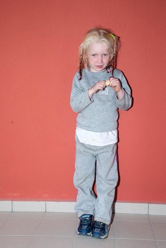 Maria, znaleziona w osadzie Romów w mieście Farsala w centrum Grecji