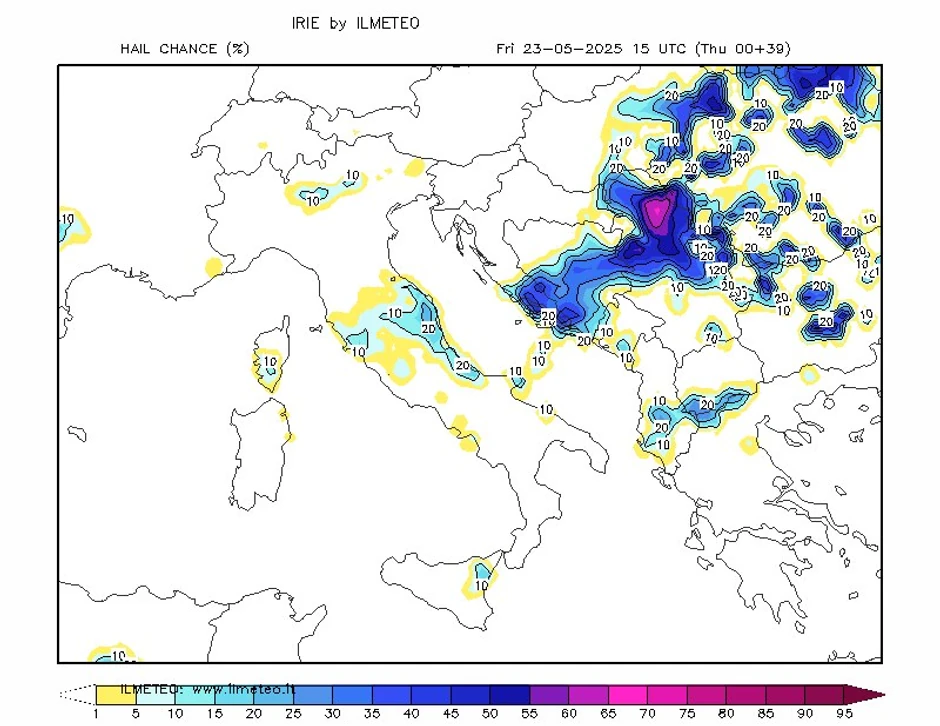 Nevreme sa pljuskovima, olujnim vetrom i gradom zahvatiće skoro celu Srbiju