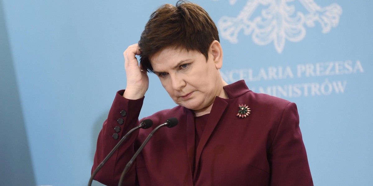 Beata Szydło.