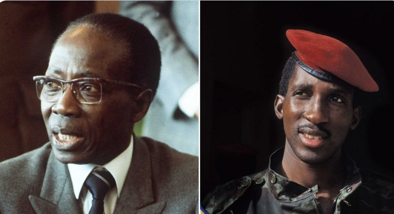 Senghor et Sankara