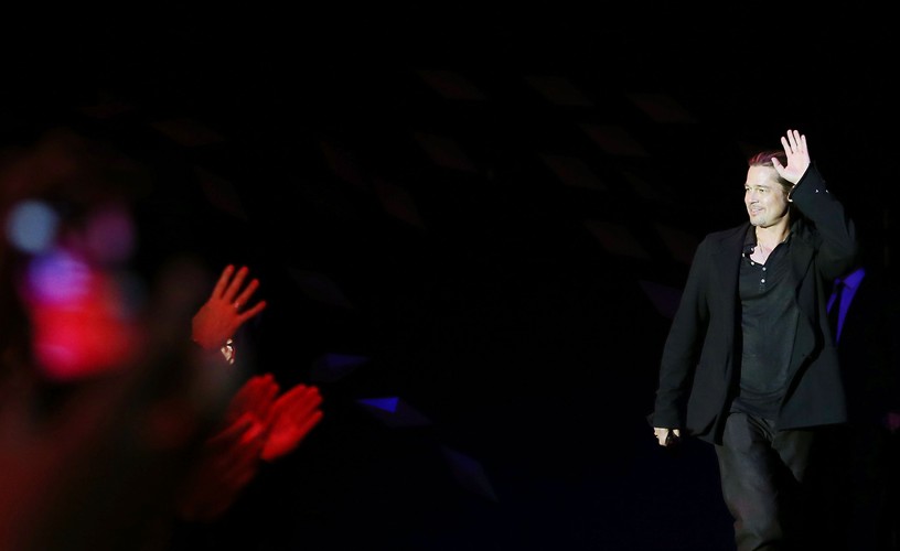 Brad Pitt na premierze w Sidney