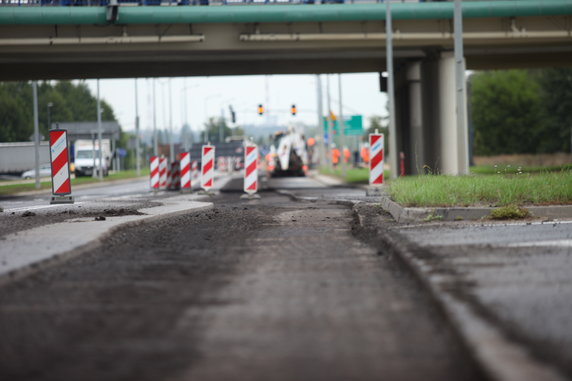 Remont ul. Kasprzaka w ciągu DK22 w Gorzowie