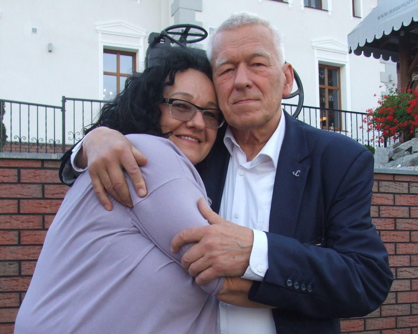 Anna Morawiecka z ojcem, Kornelem Morawieckim