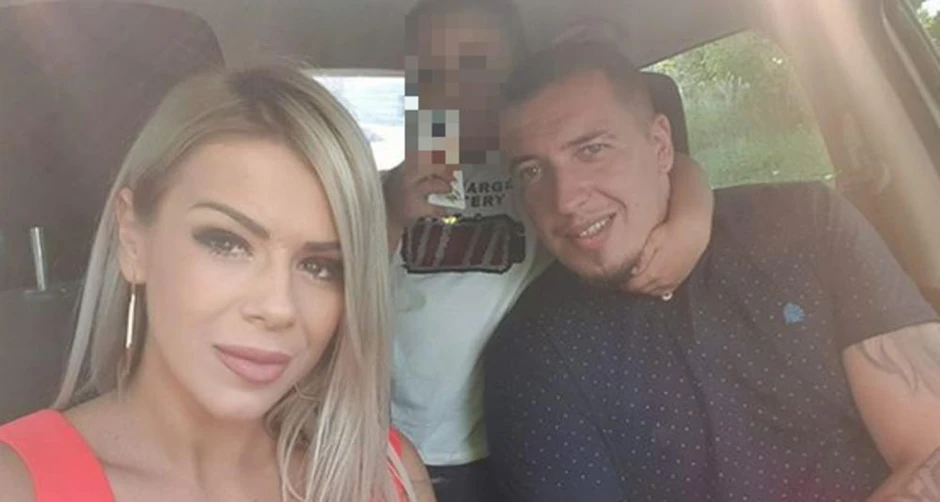 Amar Gile sa bivšom suprugom