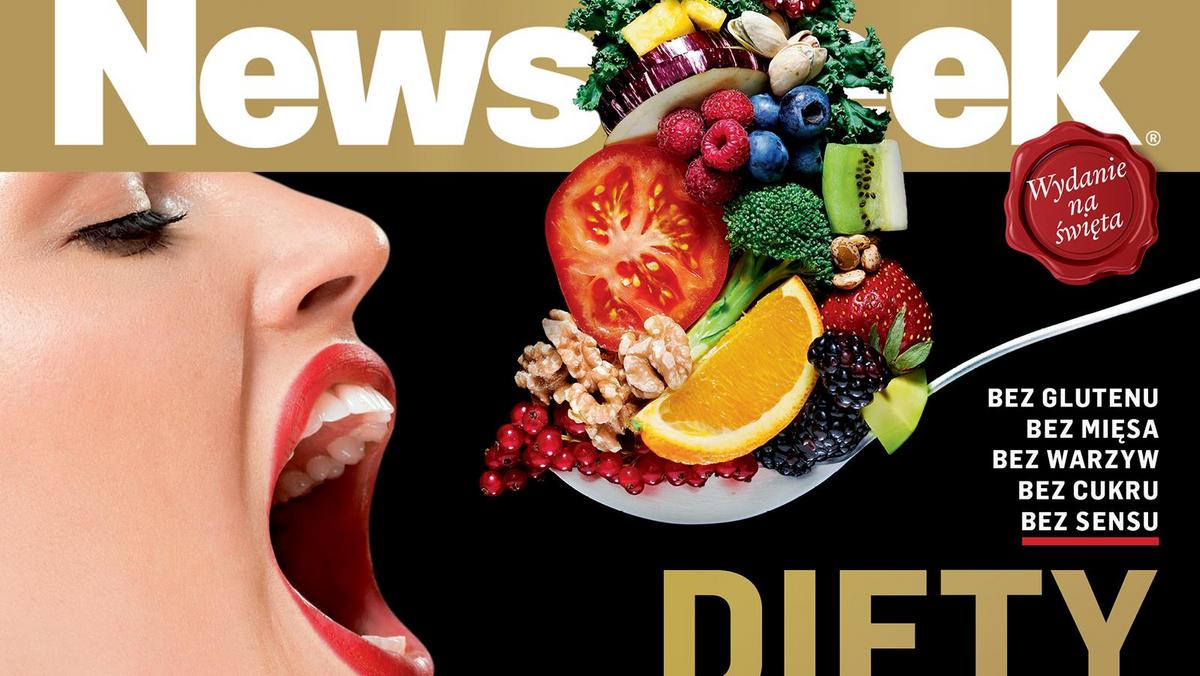 Newsweek, okladka, diety dla naiwnych