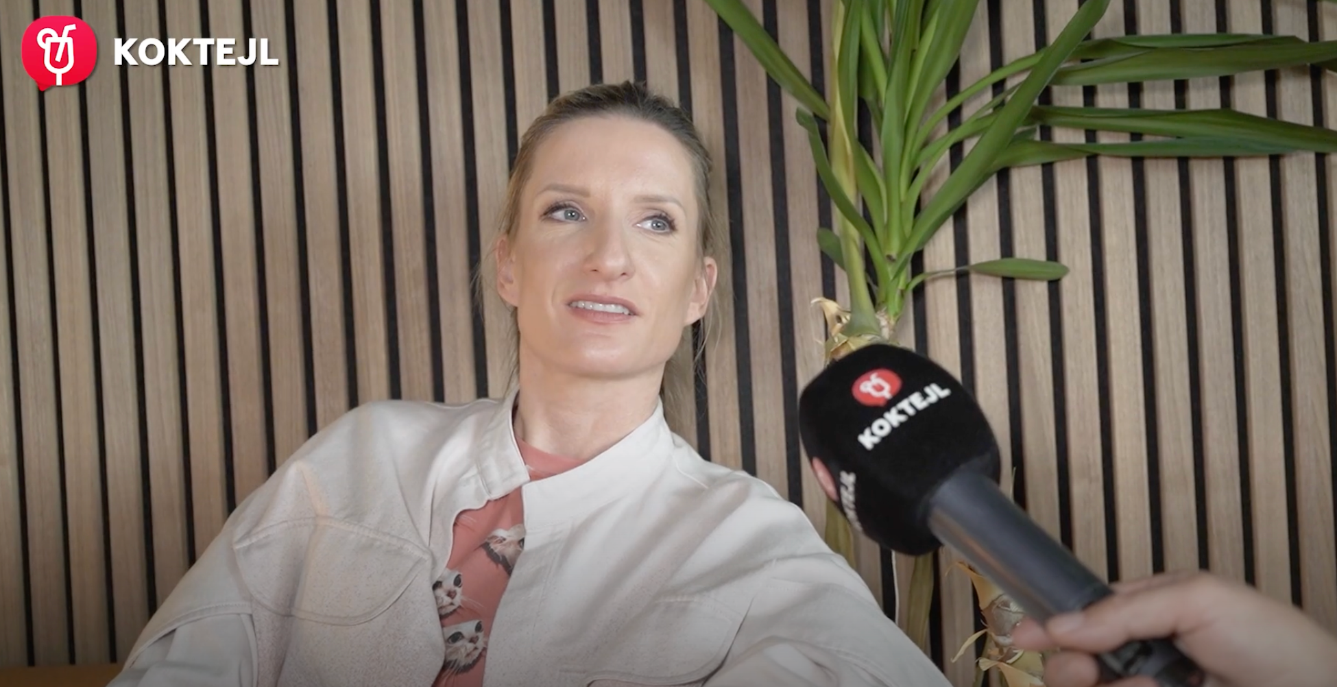 Moderátorka Adela Vinczeová.