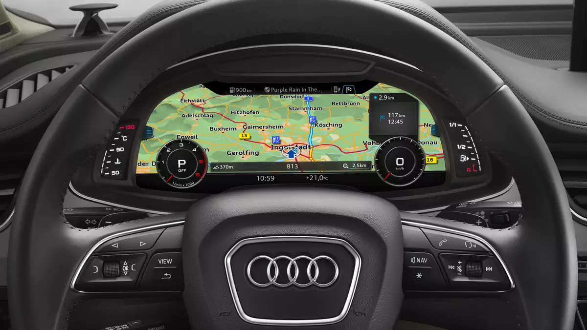 Mapy w Audi