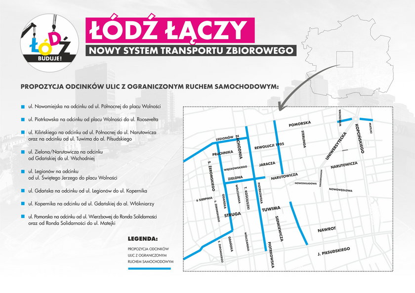 Będą konsultacje społeczne w sprawie transportu w Łodzi 