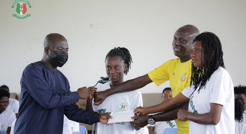 Bawumia donates $10,000 to support Hasaacas Ladies’ Women’s Champions League campaign