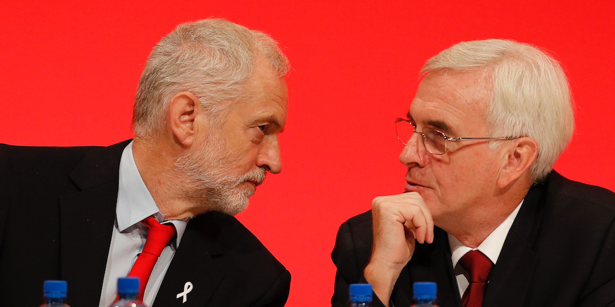John McDonnell says Labour MPs and the media have launched a 'soft coup' against Jeremy Corbyn
