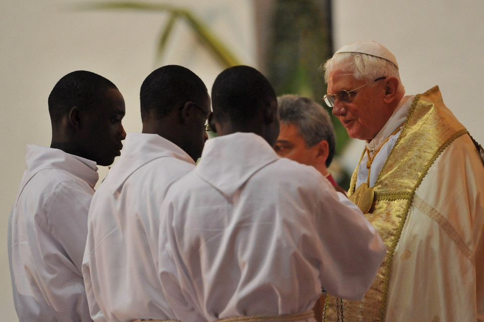 CAMEROON POPE BENEDICT XVI IN AFRICA