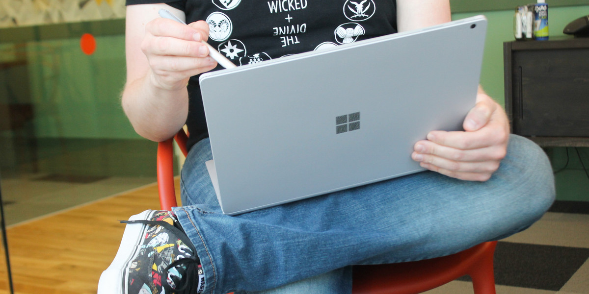 Microsoft's first laptop knocks out the MacBook and the iPad with one punch