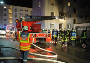 Gašenje požara  ilustracija