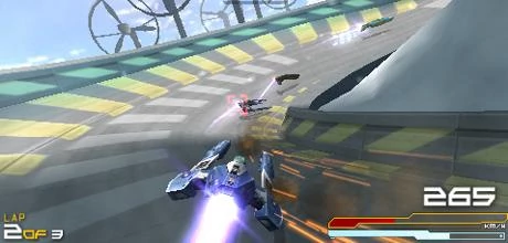 Screen z gry "WipEout Pure"