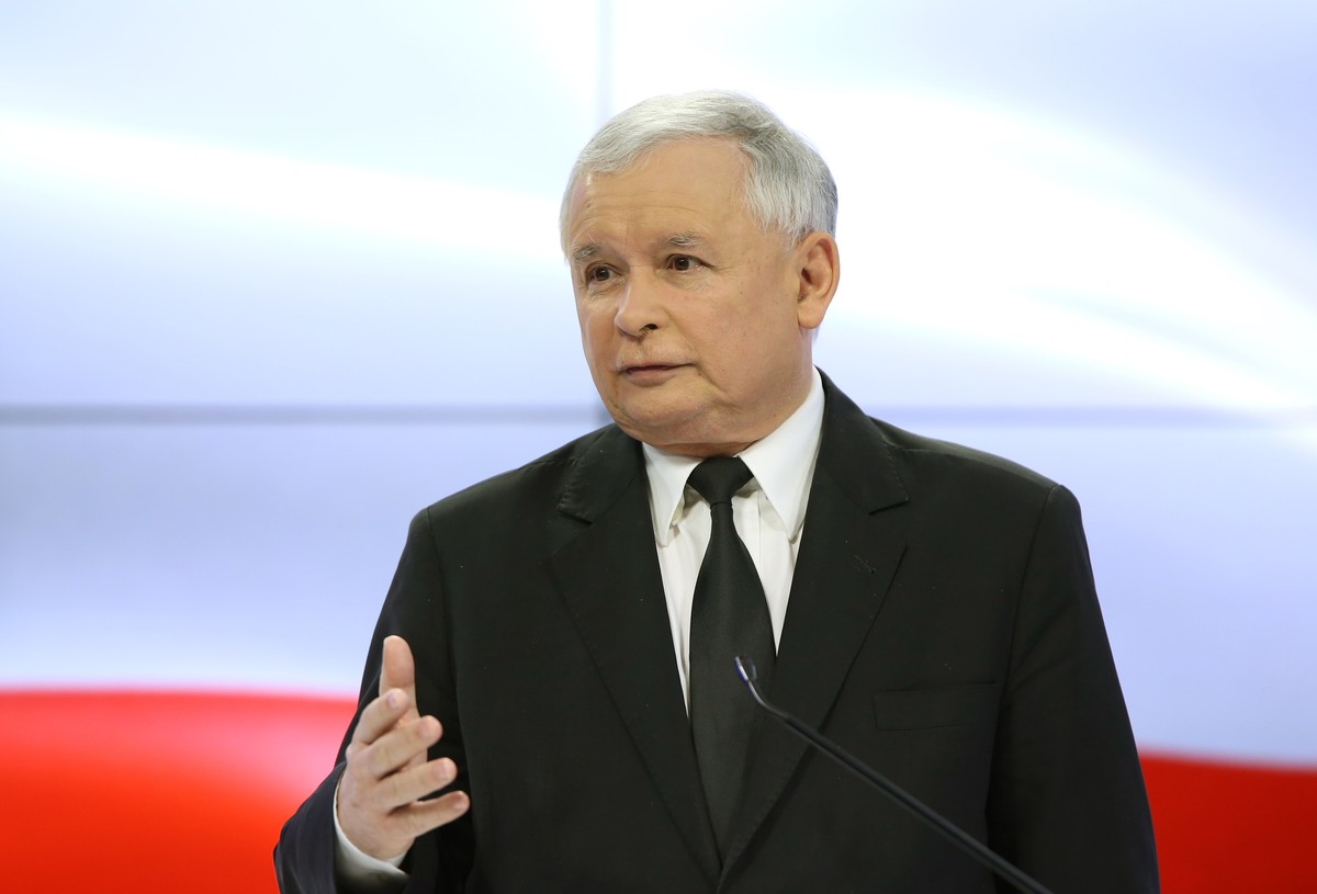 Prezes PiS Jarosław Kaczyński