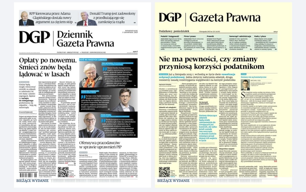 Papier i cyfrowe DGP wydania będą ze sobą zintegrowane, tworząc spójną, nowoczesną ofertę.