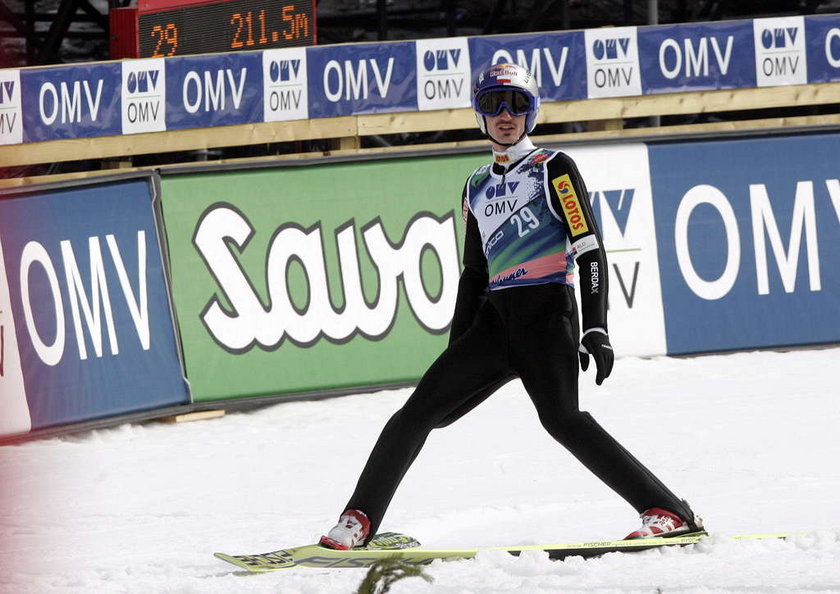 Małysz poza podium