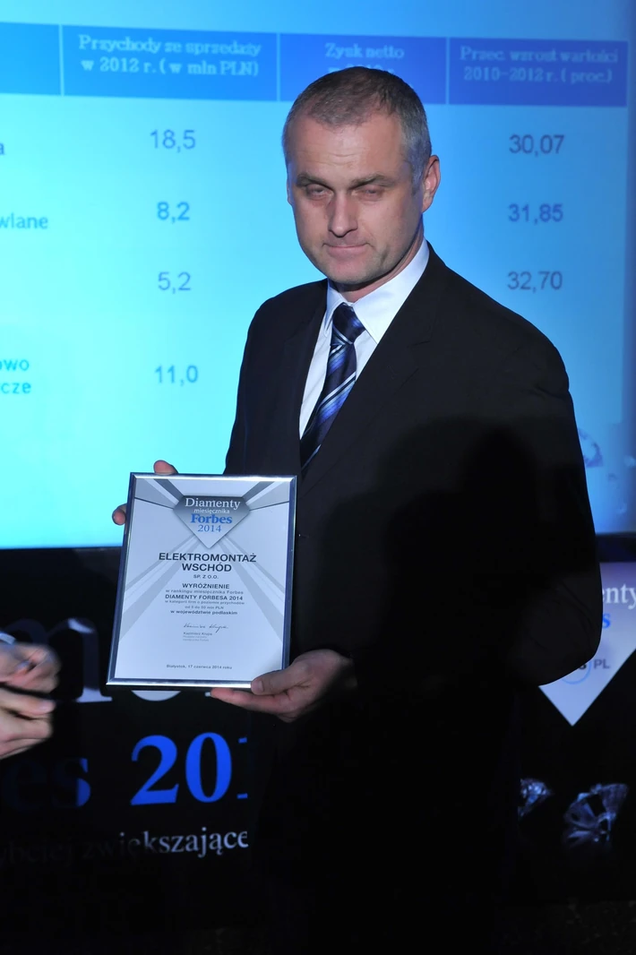 Podlaska gala Diamentów Forbesa 2014 