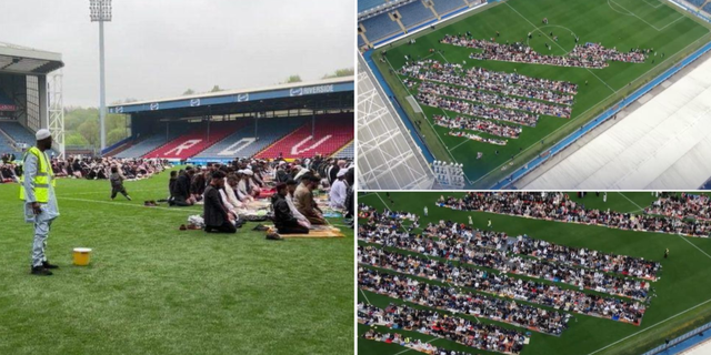 Yakubu's former club Blackburn Rovers hosts Muslims for Eid prayers | Pulse Nigeria