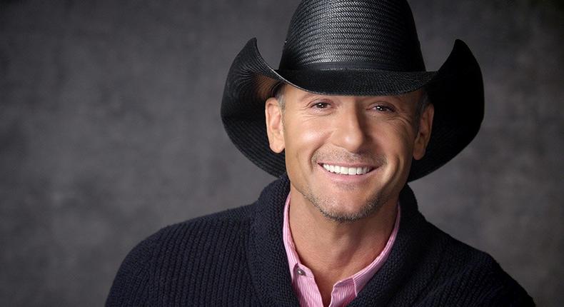 Country musician singer, Tim McGraw