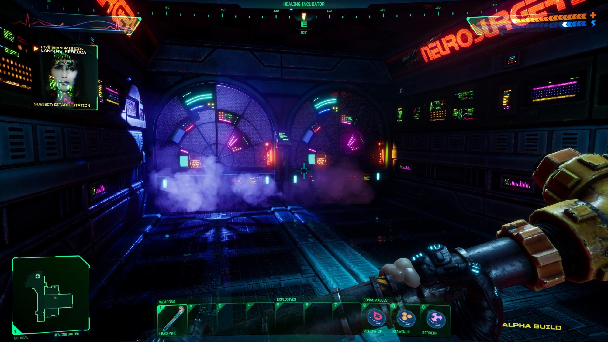 Oficiálny obrázok z remaku hry System Shock.