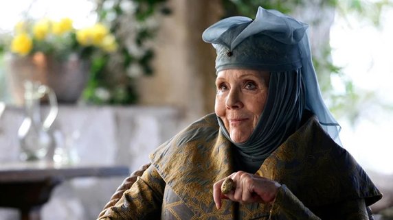 Olenna Tyrell (Diana Rigg) w serialu "Gra o tron"