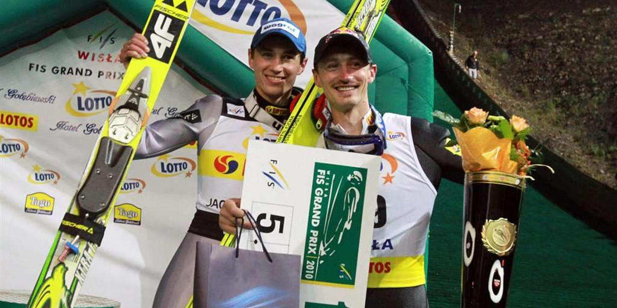 Adam Małysz wygrał konkurs skoków narciarskich letniej Grand Prix w Wiśle