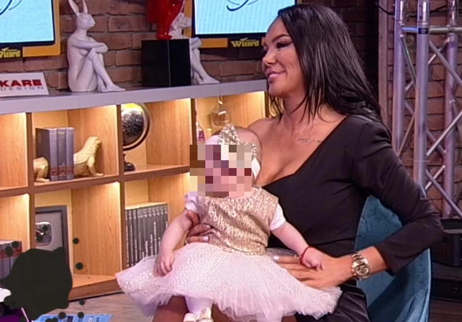 Tamara Đurić sa bebom