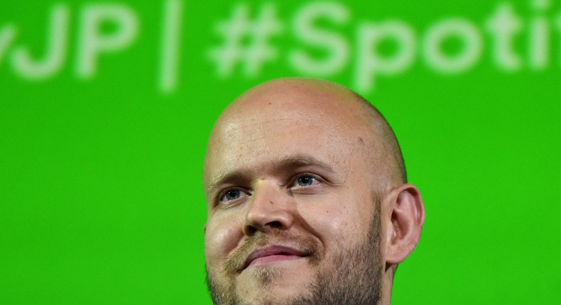 Spotify CEO Daniel Ek.Toru Yamanaka/Getty Images