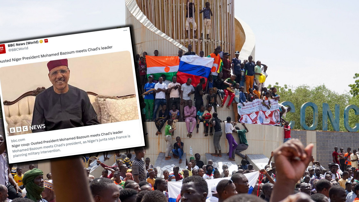 Pucz w Nigrze. Pierwsze zdjęcie obalonego prezydenta pod zamachu stanu