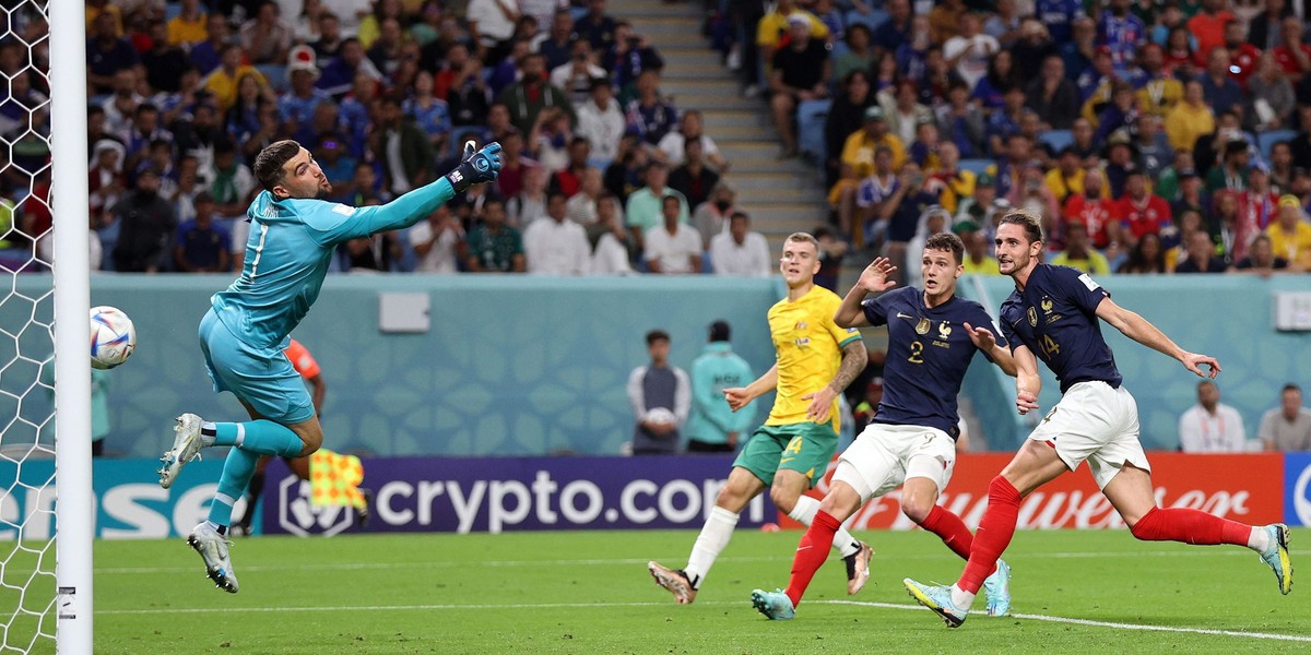 Mundial 2022. Francja rozbiła Australią 4:1.