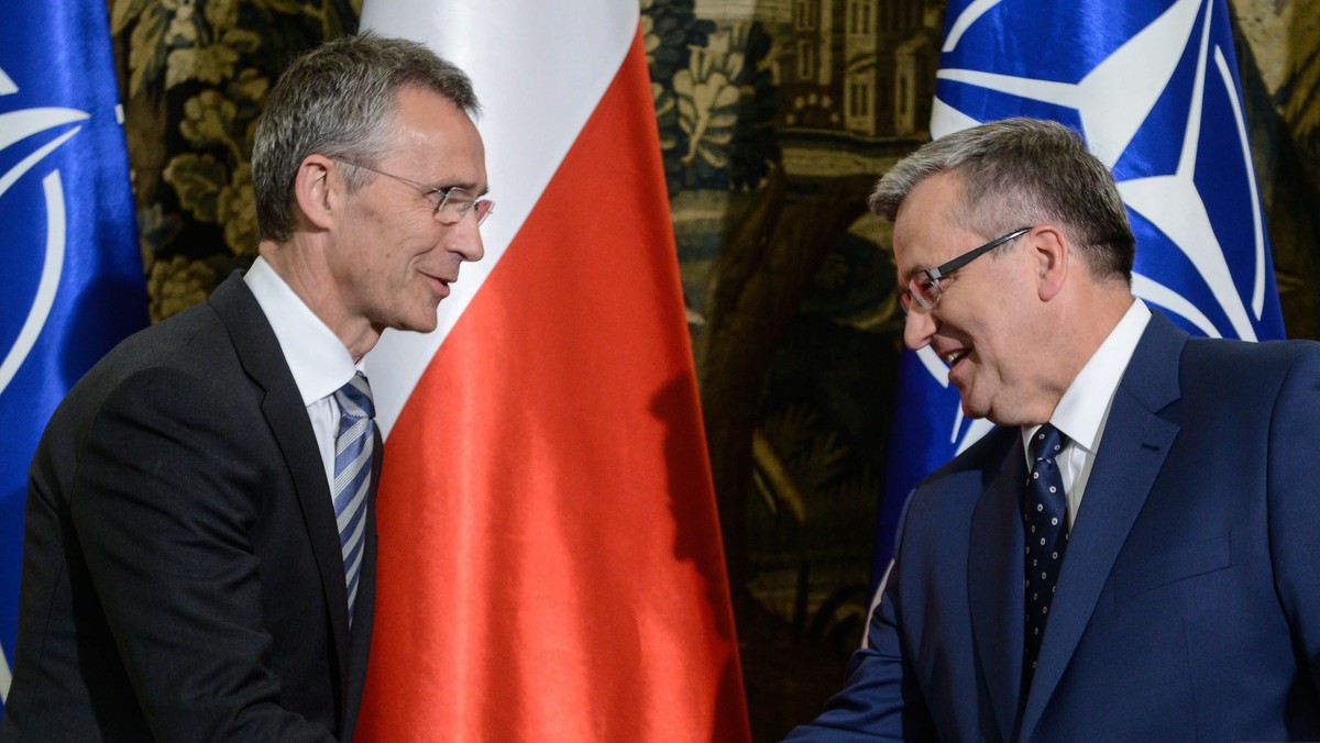 WARSZAWA KOMOROWSKI STOLTENBERG SPOTKANIE