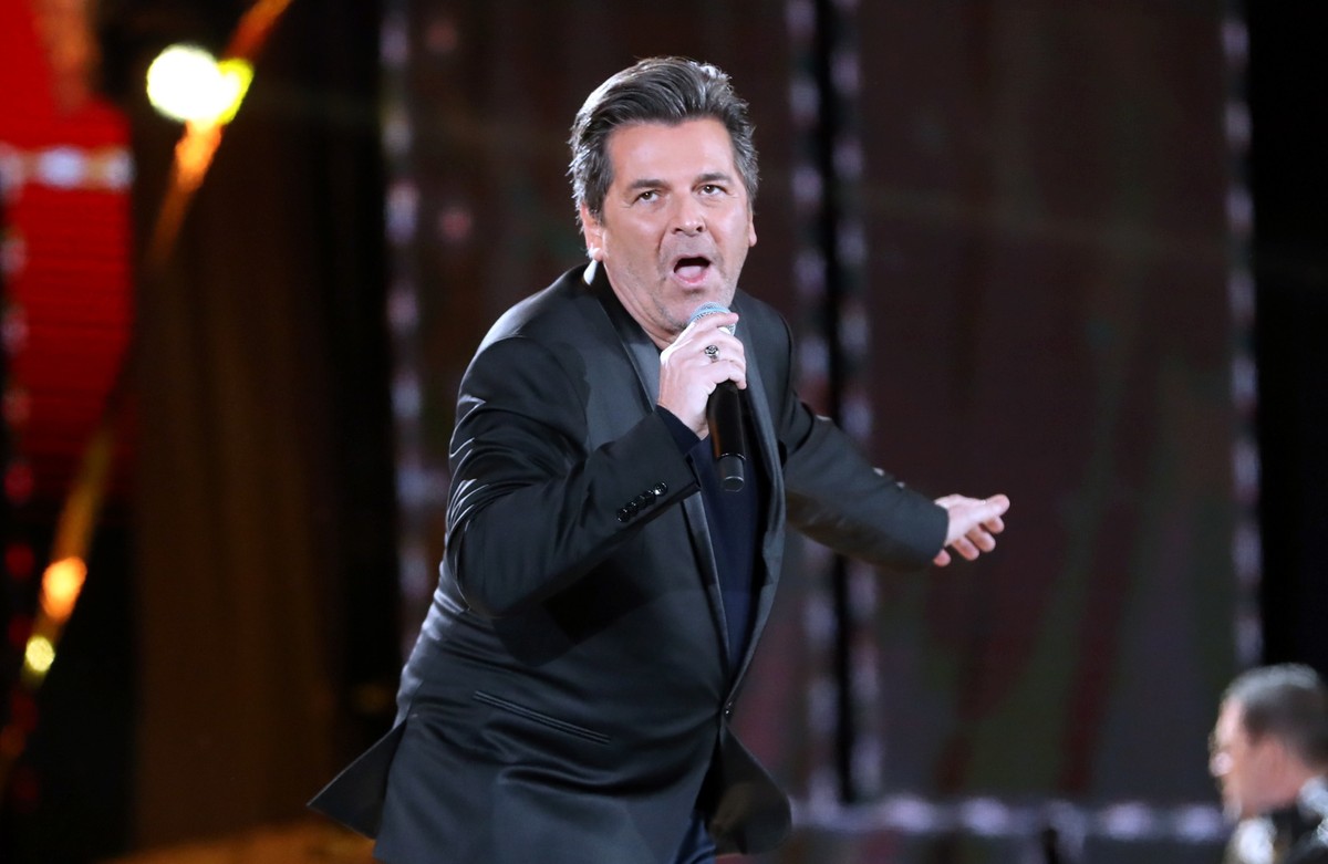 Thomas Anders popularny w latach 80tych gwiazdor na imprezie sylwestrowej