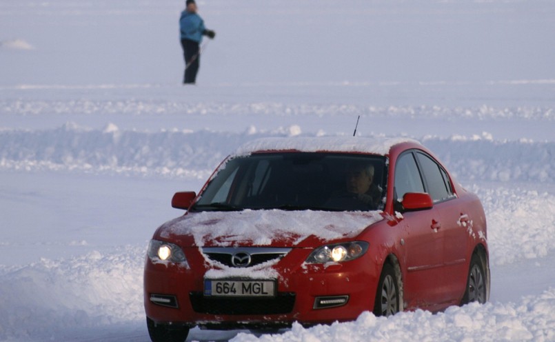 Droga lodowa w Estonii