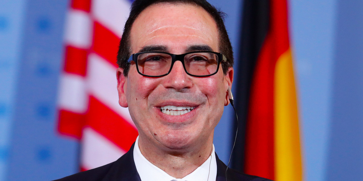 Trump's treasury secretary says the threat of robots taking jobs is 'not even on our radar'