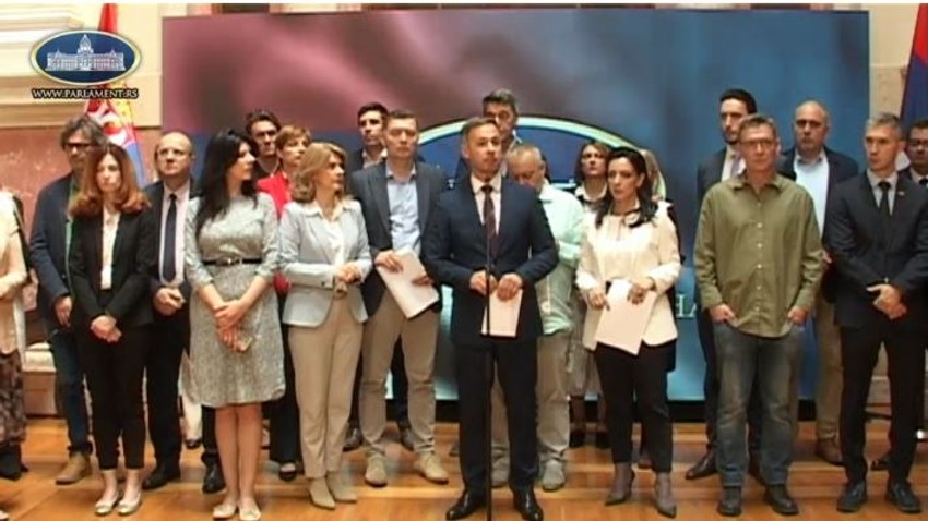 Deo opozicije u Skupštini Srbije