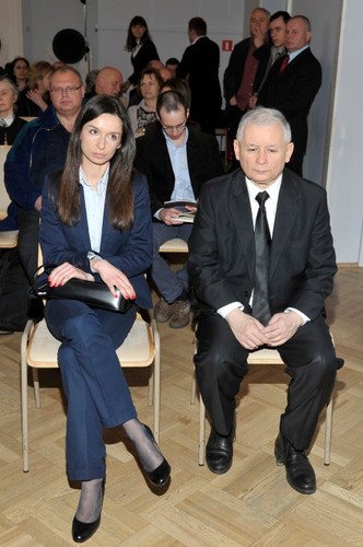 Marta i Jarosław Kaczyńscy