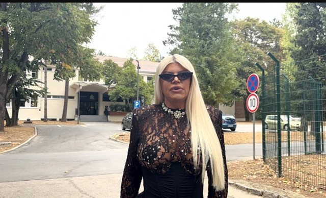 Dara Bubamara na snimanju Zvezda Granda